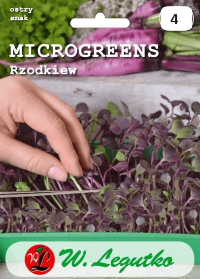 53 Микрозелень- РедисDaikon,