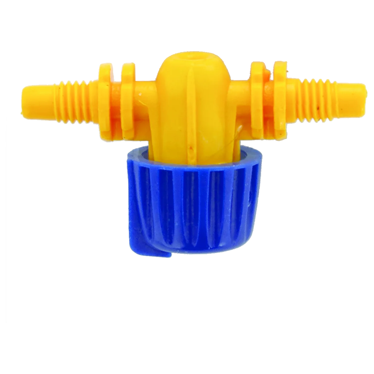 Клапан регулируемый желтый VALVOLA REGOLAZIONE GIALLA X TUBICINO 4MM FILETTATA.