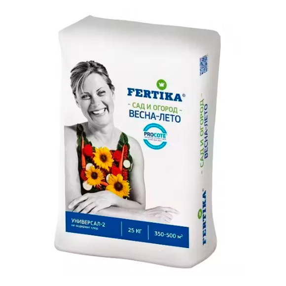 ФЕРТИКА Универсал-2, 25кг мин. удобрение