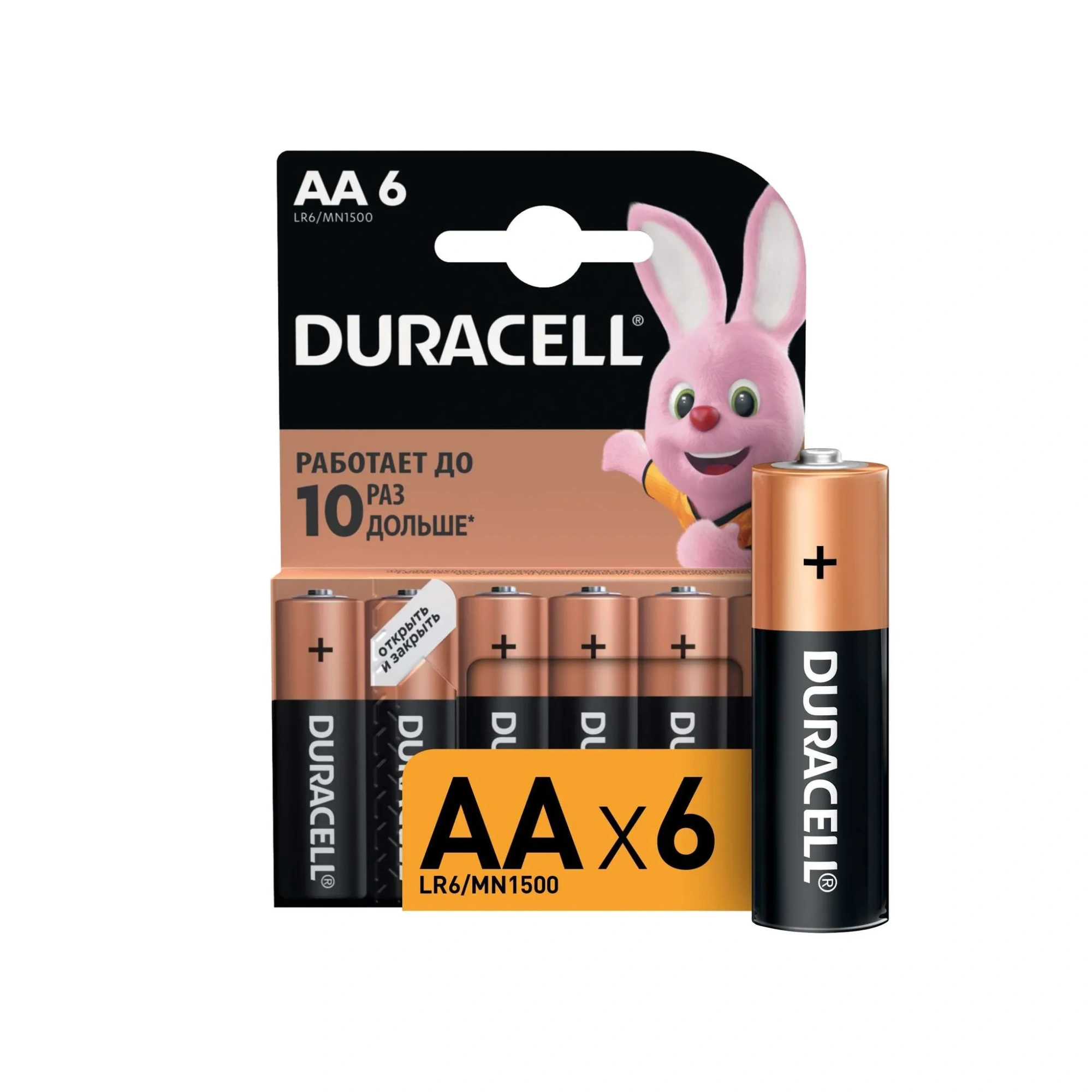 DURACELL BASIC AA 6BL MON